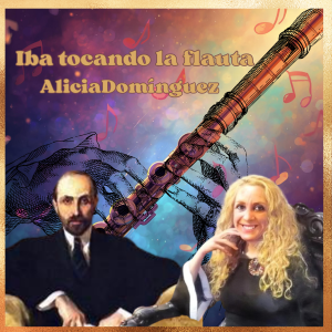 Iba tocando la flauta